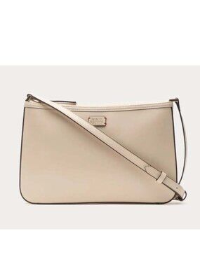 NWT Frances Valentine Poppy Crossbody Bag Oyster - Goergeous!